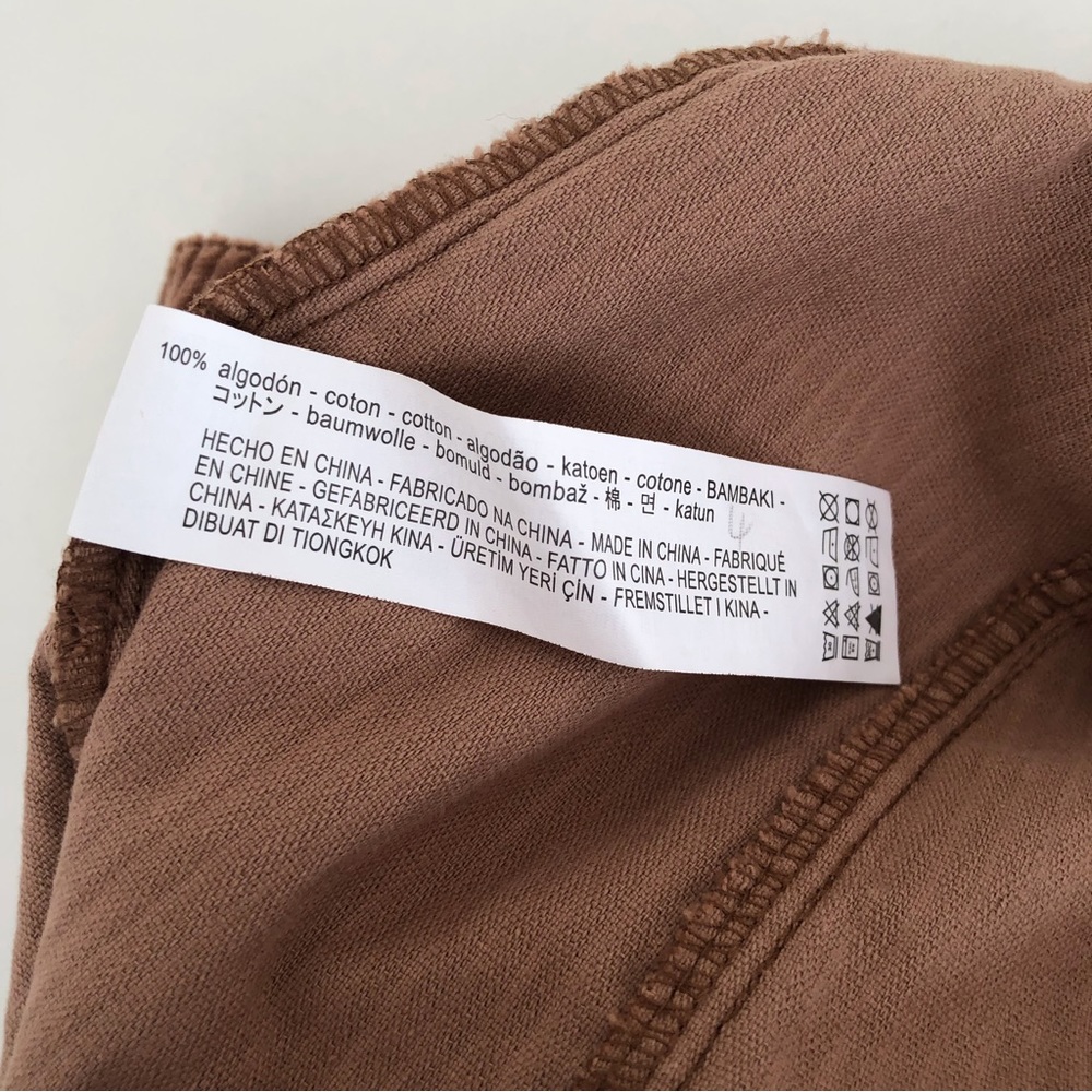 🎀 5/$25 Zara Trafaluc brown corduroy mini skirt sz XS - Picture 4 of 7